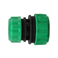 Муфта переходная, для шлангов 3/4" (21 мм) &ndash; 1" (25 мм), цанговое соединение, ABS-пластик, Greengo