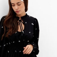 Платье женское MIST, р.50, черный Платье женское MIST, р.50, черный