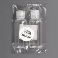 Бутылочка для хранения, 60 мл, прозрачная