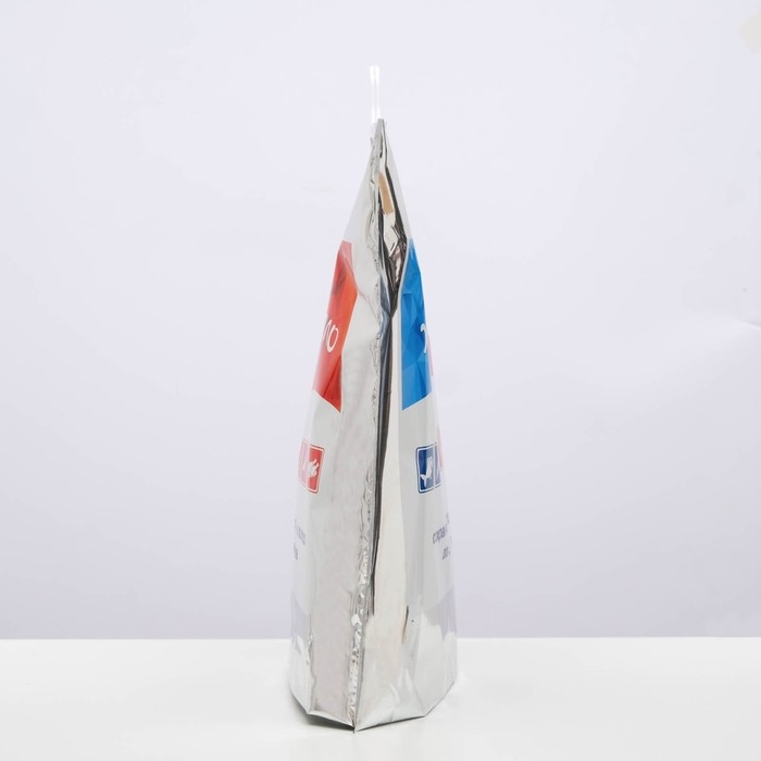 Термопакет с печатью трехслойный с донной складкой 42 х 45+14 см