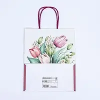 Пакет крафт &laquo;Самой лучшей&raquo; 21&times;11&times;27 см