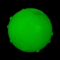 Игрушка для собак, светящаяся в темноте, "Шар с пупырками", 5,5 см Игрушка для собак, светящаяся в темноте, "Шар с пупырками", 5,5 см