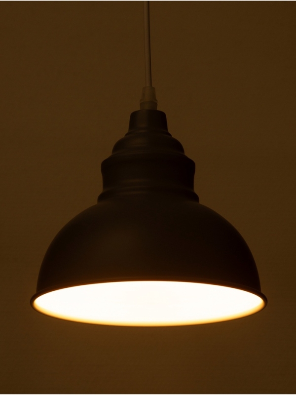 Светильник Paul 1х40Вт Е27 пр-1м пыльно-серый 20х20х17,5см