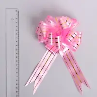 Бант - шар №3 &laquo;Золотое сечение&raquo;, розовый