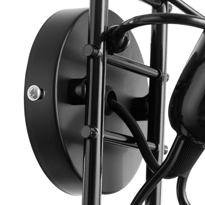 Бра "Человечек" E27 40Вт черный