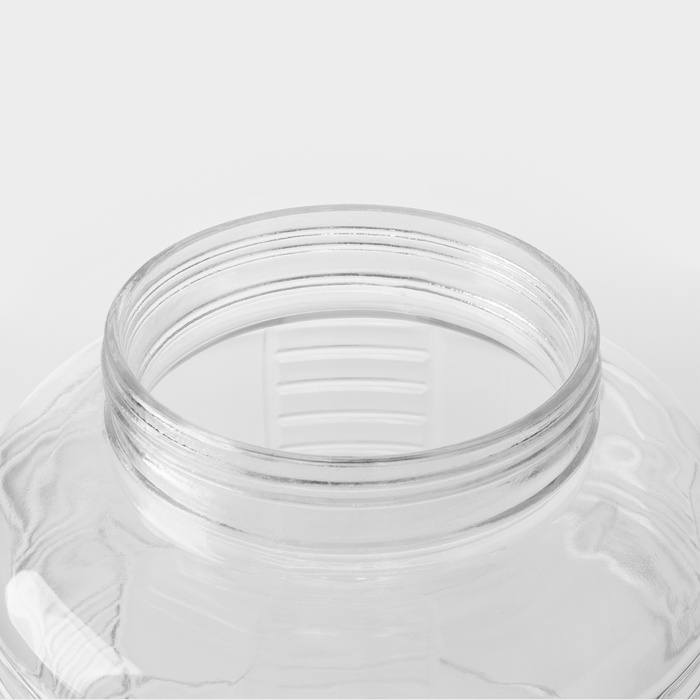 Банка стекляннаяс гидрозатвором, 15 л