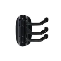 Крючок мебельный CAPPIO OCTOPUS, трехрожковый, цвет черный