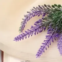 Букет искусственный &laquo;Трава пирамидальная&raquo;, с напылением, 18 см, МИКС