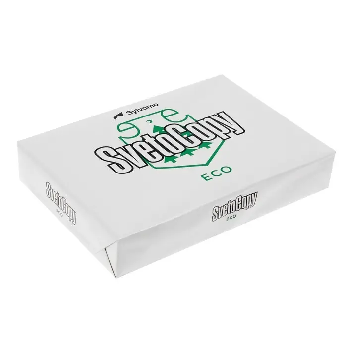 Бумага А4 500 л Светокопи ECO, 80г/м2, белизна 60% ISO, 93% CIE, класс C (цена за 500 листов)