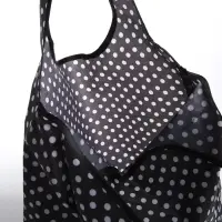 Сумка хозяйственная без застёжки, цвет чёрный