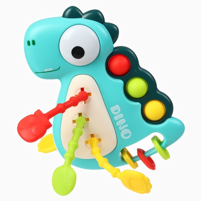 Развивающая сенсорная игрушка - погремушка Крошка Я &laquo;Малыш Дино&raquo;