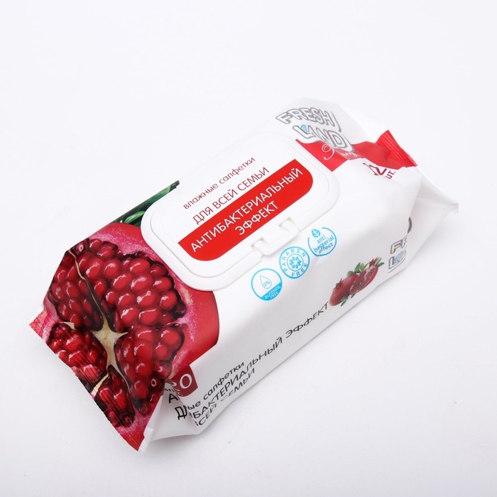 Влажные салфетки &laquo;Freshland&raquo; гигиенические с антибактериальным эффектом