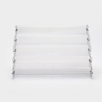 Подставка под лаки 5 этажей, 31,3&times;17,8&times;22,4см, оргстекло 2 мм