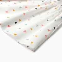 Платье детское с воротником KAFTAN р.32 (110-116 см) белый