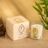 Свеча ароматическая в стекле "Лемонграсс" соевый воск 120гр