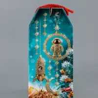 Коробка подарочная складная "МалаХит" 23 х 10 х 22 см