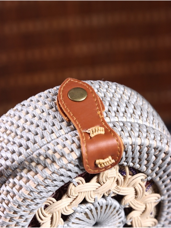 Сумка плетеная ротанг Сумка плетеная ротанг "Мандала", 15х6х60 см