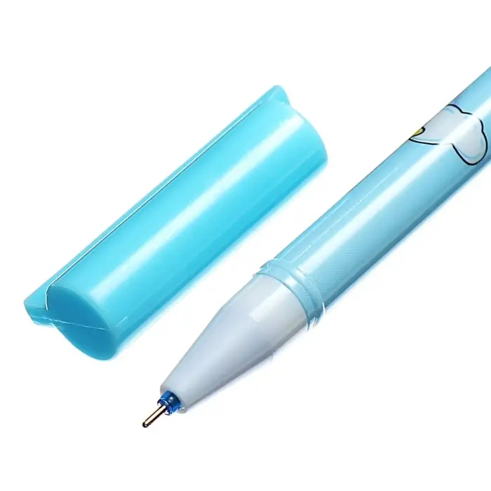 Ручка гелевая со стираемыми чернилами, 0.5 мм, корпус &laquo;Пингвинёнок&raquo;, стержень синий, МИКС