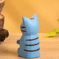 Сувенир &laquo;Кот с микрофоном&raquo;, 3&times;4&times;8 см, дерево, МИКС