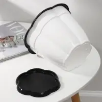 Горшок с поддоном &laquo;Восторг&raquo;, 3 л, цвет белый