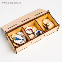 Сортер на три ящика: воздушный, водный, наземный транспорт Сортер на три ящика: воздушный, водный, наземный транспорт