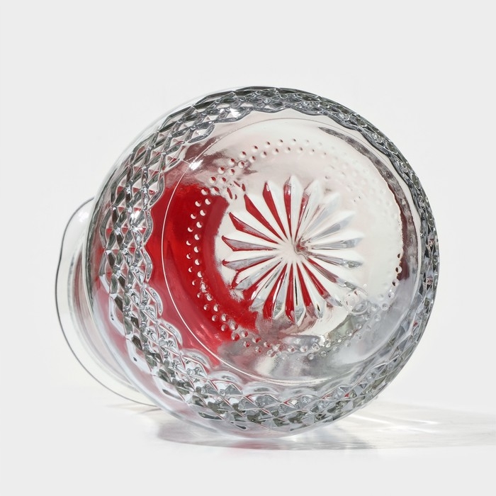 Кувшин &laquo;Крист&raquo;, стеклянный, 1200 мл, крышка МИКС