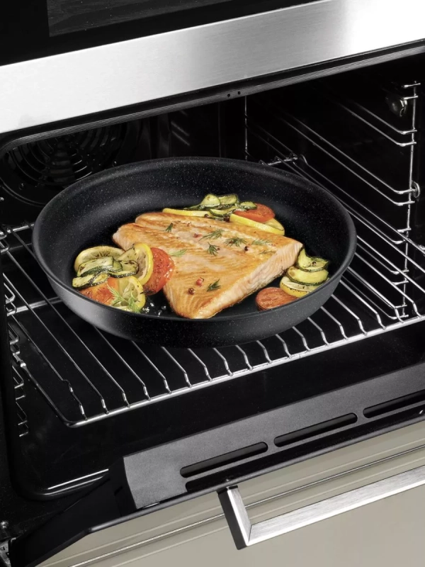 Набор посуды со съемной ручкой Ingenio Black Stone