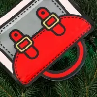 Пакет подарочный, &laquo;Портфель&raquo;, с zip-lock застежкой, 20&times;19+6 см