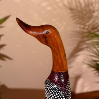 Сувенир "Утка расписная" дерево 45 см Сувенир "Утка расписная" дерево 45 см