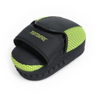 Лапы боксерские изогнутые FIGHT EMPIRE, CLASSIC, ПУ, чёрно-жёлтые, пара