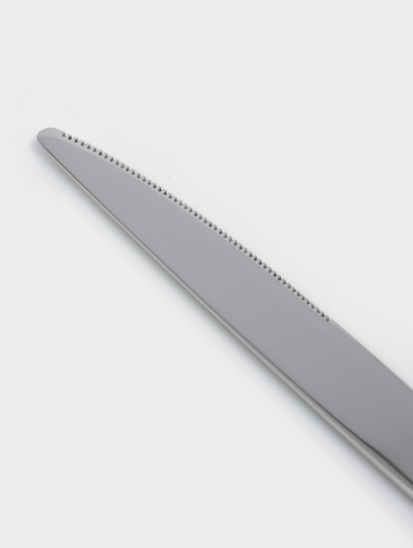 Набор ножей столовых Magistro Flow 23,5 см 6 шт, цвет серебряный