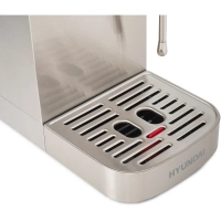 Кофеварка рожковая HEM-9990 серебристый