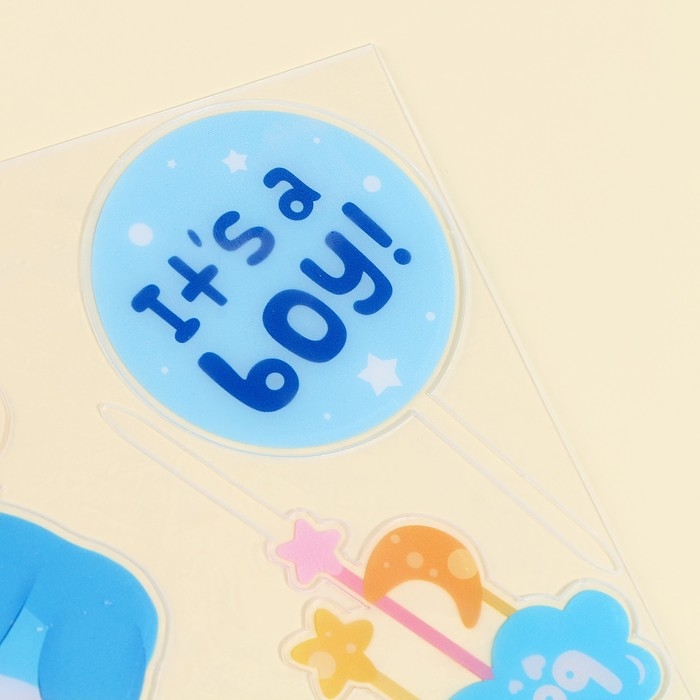 Набор топперов &laquo;Мальчик&raquo;