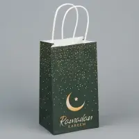Пакет подарочный крафтовый &laquo;Рамадан&raquo;, 12 х 21 х 9 см