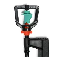 Форсунка-ороситель разбрызгивающая для капельного полива, h=56 см, с пикой, пластик, Greengo