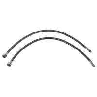 Смеситель для раковины ZEIN Z15F, корот излив, кран-букса 1/2", нержавеющая сталь, черный