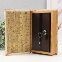 Сейф-книга дерево кожзам "Время для чая" 21х13х5 см Сейф-книга дерево кожзам "Время для чая" 21х13х5 см