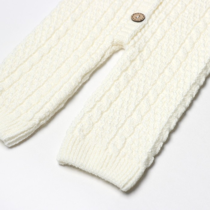 Комбинезон детский, цвет молочный, рост 74-80 см