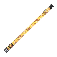 Ошейник с подсветкой Милитари 3 режима свечения размер L, ОШ 48-60 х 2,5 см жёлтый Ошейник с подсветкой Милитари 3 режима свечения размер L, ОШ 48-60 х 2,5 см жёлтый