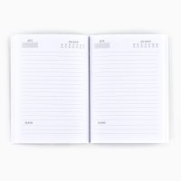 Подарочный набор новогодний ежедневник и чайные свечи &laquo;Новогодних чудес&raquo;