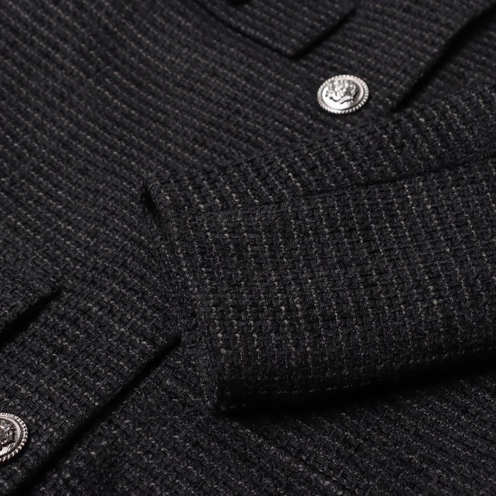 Жакет женский твидовый MIST р.42, черный Жакет женский твидовый MIST р.42, черный