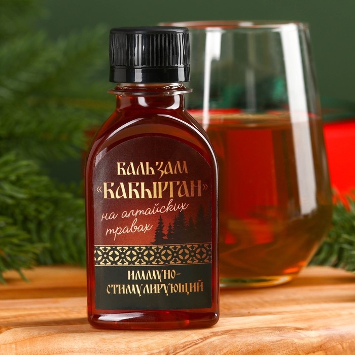 Подарочный набор &laquo;Доброго здоровья&raquo;: травяной чай 20 г., безалкогольный бальзам 100 мл.