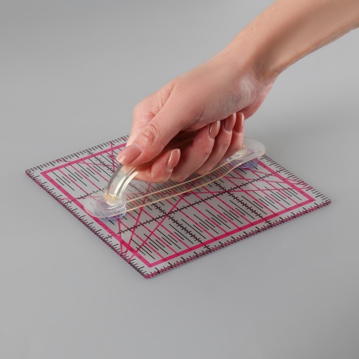 Держатель для линеек и лекал, на присосках, 14,8 &times; 3 &times; 2,5 см