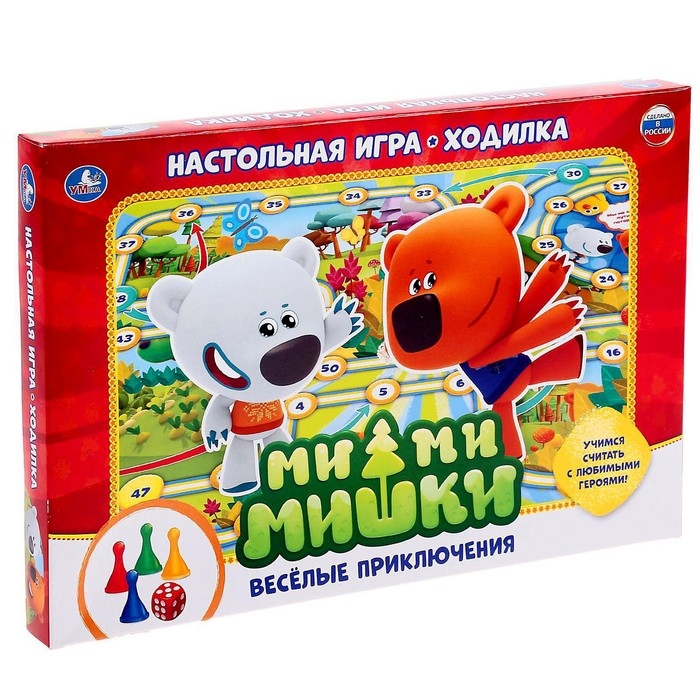 Настольная игра-ходилка &laquo;Ми-Ми-Мишки. Веселые приключения&raquo;