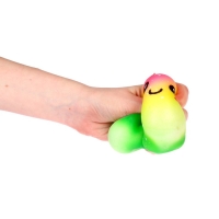 Мялка &laquo;Осьминог&raquo; с пастой, цвета МИКС