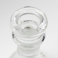 Подсвечник стекло на 1 свечу "Колонна с шарами"  прозрачный 15,5х8,5х8,5 см