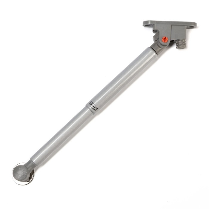 Газлифт 60N CAPPIO, с доводчиком, бесшумное открывание/закрывание, серый, с доп. защитой