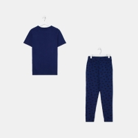 Пижама мужская (футболка и брюки) KAFTAN "Crown" р.56 Пижама мужская (футболка и брюки) KAFTAN "Crown" р.56