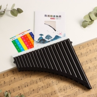 Пан-флейта Music Life 18 трубок, черная, C, 26 х 25 см Пан-флейта Music Life 18 трубок, черная, C, 26 х 25 см