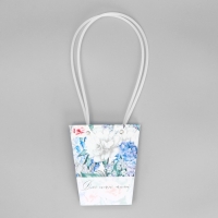 Переноска для цветов &laquo;Чувства&raquo;, 13.5 х 15 х 9.5 см